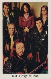 1974 Samlarsaker Popbilder (Swedish) #631 Roxy Music Front
