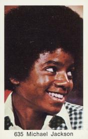 1974 Samlarsaker Popbilder (Swedish) #635 Michael Jackson Front