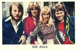 1974 Samlarsaker Popbilder (Swedish) #656 Abba Front