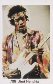 1974 Samlarsaker Popbilder (Swedish) #709 Jimi Hendrix Front
