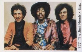1974 Samlarsaker Popbilder (Swedish) #727 The Jimi Hendrix Experience Front