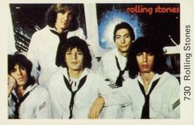 1974 Samlarsaker Popbilder (Swedish) #730 Rolling Stones Front