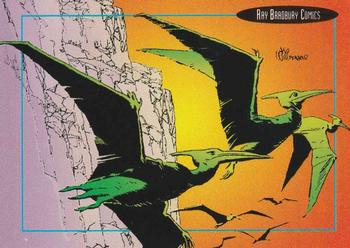 1993 Topps Ray Bradbury Comics Promos #6 Lost Williamson art Front