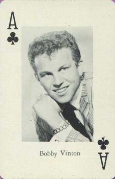 1966 Heather Pop Music Playing Cards #A♣️ Bobby Vinton Front