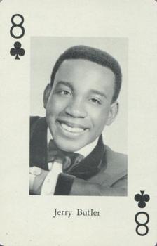 1966 Heather Pop Music Playing Cards #8♣️ Jerry Butler Front