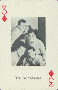 1966 Heather Pop Music Playing Cards #3♦️ The Four Seasons Front