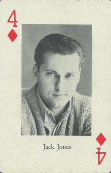 1966 Heather Pop Music Playing Cards #4♦️ Jack Jones Front