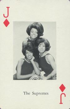 1966 Heather Pop Music Playing Cards #J♦️ The Supremes Front