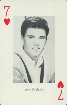 1966 Heather Pop Music Playing Cards #7♥️ Rick Nelson Front