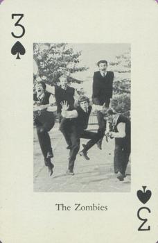 1966 Heather Pop Music Playing Cards #3♠️ The Zombies Front
