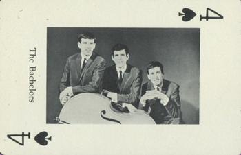 1966 Heather Pop Music Playing Cards #4♠️ The Bachelors Front