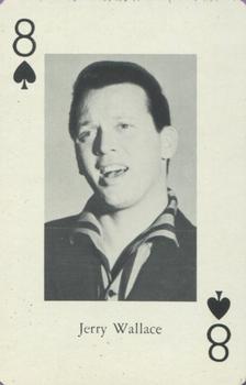 1966 Heather Pop Music Playing Cards #8♠️ Jerry Wallace Front