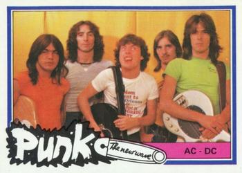 1977 Monty Gum Punk (The New Wave) #NNO AC/DC Front