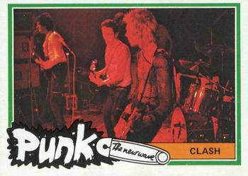 1977 Monty Gum Punk (The New Wave) #NNO Clash Front
