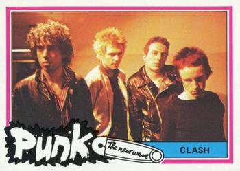 1977 Monty Gum Punk (The New Wave) #NNO Clash Front