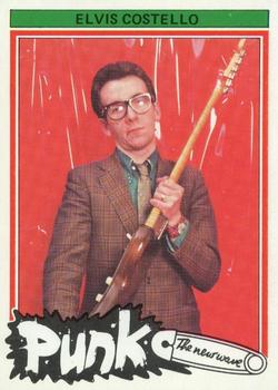1977 Monty Gum Punk (The New Wave) #NNO Elvis Costello Front