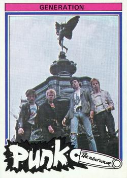 1977 Monty Gum Punk (The New Wave) #NNO Generation X Front