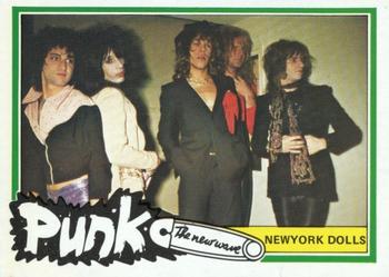 1977 Monty Gum Punk (The New Wave) #NNO New York Dolls Front