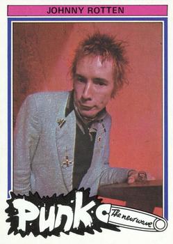 1977 Monty Gum Punk (The New Wave) #NNO Johnny Rotten Front