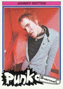 1977 Monty Gum Punk (The New Wave) #NNO Johnny Rotten Front