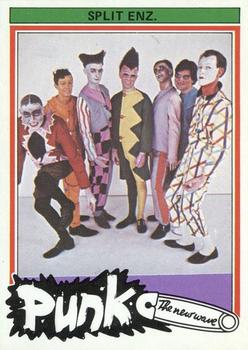 1977 Monty Gum Punk (The New Wave) #NNO Split Enz Front
