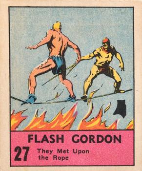 1937 Big Little Series (R23) #27 Flash Gordon Front