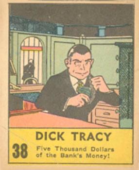 1937 Big Little Series (R23) #38 Dick Tracy Front
