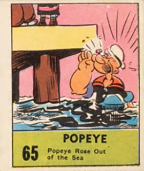 1937 Big Little Series (R23) #65 Popeye Front