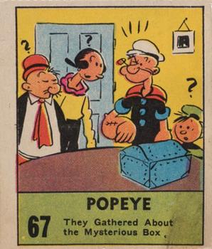 1937 Big Little Series (R23) #67 Popeye Front