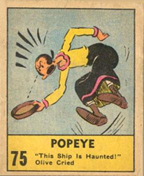 1937 Big Little Series (R23) #75 Popeye Front