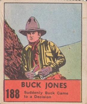 1937 Big Little Series (R23) #188 Buck Jones Front