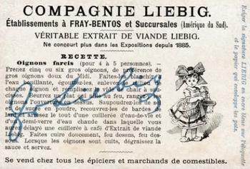 1904 Liebig Mets (Types of Food) (French Text) (F764, S764) #NNO Légumes Back