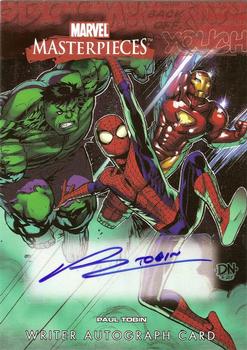 2008 Upper Deck Marvel Masterpieces 3 - Writer Autographs #PT Paul Tobin Front