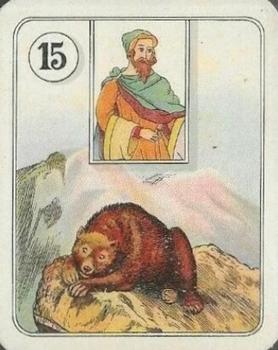 1920 Carreras Fortune Telling Square #15 Bear Front