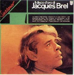 1981 Panini Discorama #103 Jacques Brel Front