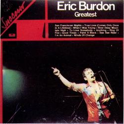 1981 Panini Discorama #109 Eric Burdon Front