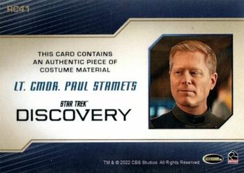 2022 Rittenhouse Star Trek: Discovery Season Three - Relics #RC41 Lieutenant Paul Stamets Back