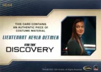 2022 Rittenhouse Star Trek: Discovery Season Three - Relics #RC44 Lieutenant Keyla Detmer Back