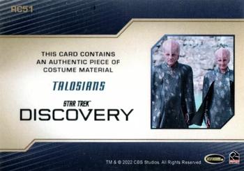 2022 Rittenhouse Star Trek: Discovery Season Three - Relics #RC51 Talosians Back
