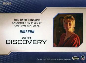 2022 Rittenhouse Star Trek: Discovery Season Three - Relics #RC64 Amesha Back