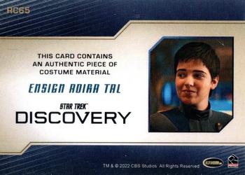 2022 Rittenhouse Star Trek: Discovery Season Three - Relics #RC65 Ensign Adira Tal Back
