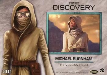 2022 Rittenhouse Star Trek: Discovery Season Three - Costume Designs #CD1 Michael Burnham Back