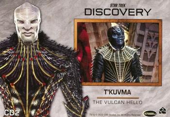 2022 Rittenhouse Star Trek: Discovery Season Three - Costume Designs #CD2 T'Kumva Back