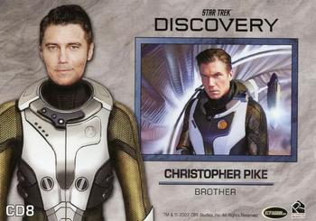 2022 Rittenhouse Star Trek: Discovery Season Three - Costume Designs #CD8 Christopher Pike Back