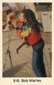 1980 Samlarsaker Popbilder (Swedish) #518 Bob Marley Front