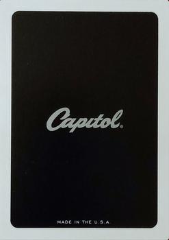 2012 Capitol Records Playing Cards #4♣️ Coldplay Back