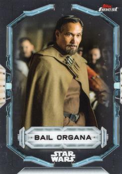 2022 Topps Finest Star Wars #9 Bail Organa Front