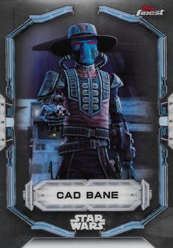 2022 Topps Finest Star Wars #17 Cad Bane Front
