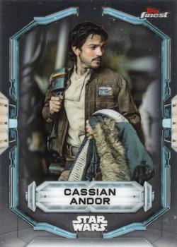 2022 Topps Finest Star Wars #20 Cassian Andor Front