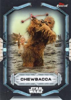 2022 Topps Finest Star Wars #21 Chewbacca Front
